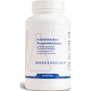 Biotics Fosfatidylcholine 100 softgels  -  Energetica Natura