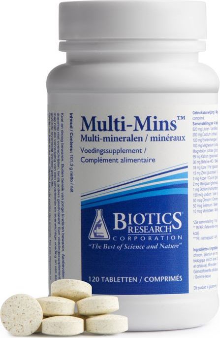 Biotics - Multi-Mins - Multivitaminen - 120 Tabletten