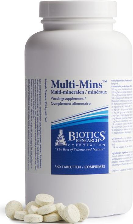 Biotics - Multi-Mins - Multivitaminen - 360 Tabletten
