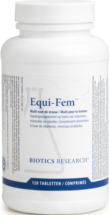 Biotics Equi Fem - 126 tabletten - Voedingssupplement