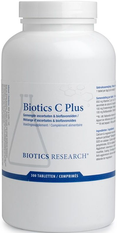 Biotics - C Plus - Tabletten - 1000 mg - 300 stuks