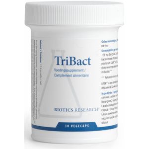 Biotics - TriBact - Probiotica - 3 miljard CFU per vegecap - Vegetarisch
