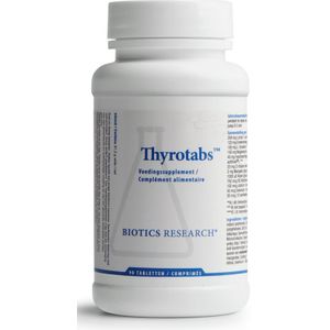 Biotics Thyrotabs 90 tabletten