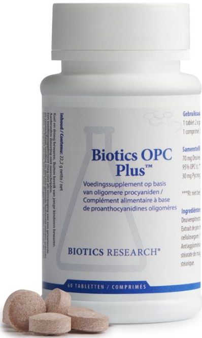 Biotics - OPC Plus - Kruidenpreparaat - 60 Tabletten