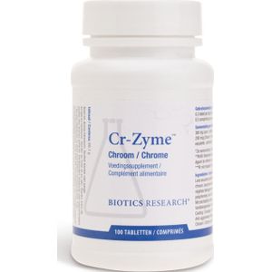 Biotics Cr-Zyme Chroom Tabletten