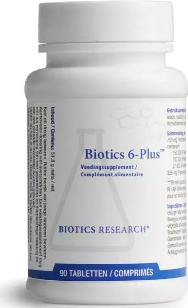 Biotics - 6-Plus - Tabletten - 90 stuks - Enzymen