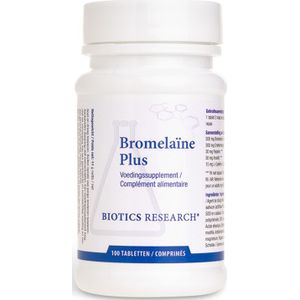 Biotics Bromelaine plus 100 tabletten