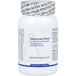 Biotics Intenzyme Forte 100 tabletten  -  Energetica Natura