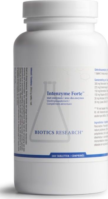Biotics - Intenzyme Forte - Tabletten - Systemisch Enzymcomplex