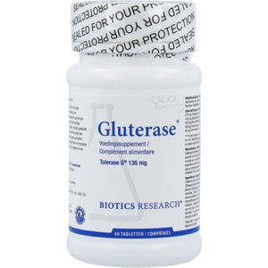 Biotics - Gluterase - 135mg Tabletten - Glutenafbrekende Enzymformule