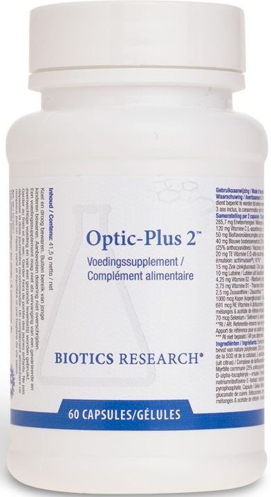 Optic-Plus 2 - Oogformule - 60 Capsules