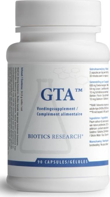 Biotics - GTA - Voedingssupplement - 90 Stuks - Schildklierextract met Selenium