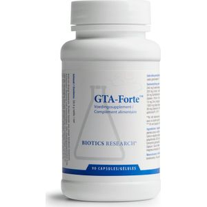 Biotics GTA-Forte Capsules - 90 Stuks - Voedingssupplement - Met Schildklierextract - Bevat Selenium, Koper en Zink