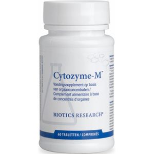 Biotics - Cytozyme-M - Tabletten - Voedingssupplement - Op Basis Van Orgaanconcentraten