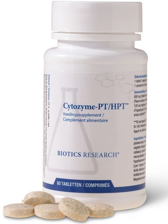 Biotics - Cytozyme-PT/HPT Tabletten - 60 Stuks - Hypofyse- & Hypothalamus Concentraat
