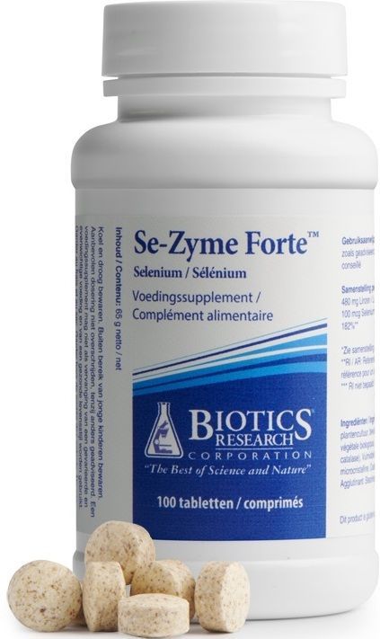 Biotics - Se-Zyme Forte - Tabletten - Voedingssupplement - Selenium