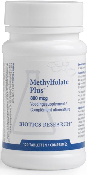 Biotics - Methylfolate Plus - Tabletten - 120 stuks