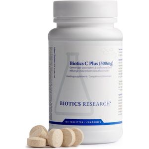 Biotics - C Plus - Tabletten - 500mg - Met Bioflavonoïden en Elektrolyten