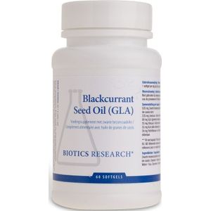 Biotics Blackcurrant Seed Oil 60 softgels  -  Energetica Natura