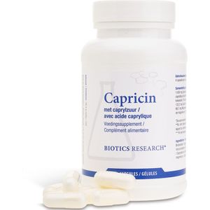Biotics - Capricin - 100 Capsules - Caprylzuur - Magnesium - Calcium