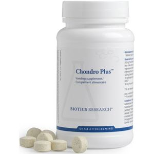 Biotics - Chondro Plus - Tabletten - 90% Gezuiverd Chondroïtine - Met Mangaan en Vitamine B12