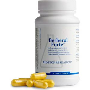 Biotics Berberol Forte 60 capsules  -  Energetica Natura