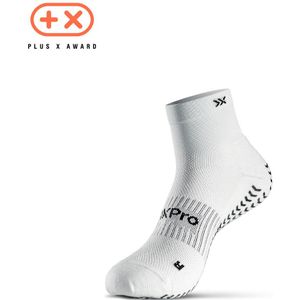 SOXPro - Sprint - Sportsokken - Wit - Dubbele Grip-laag
