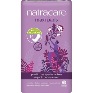 Natracare Maxi Pads Regular Maandverband