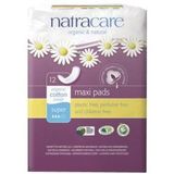 Natracare - Maandverband - Maxi Pads Super - 12 Stuks