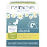 Natracare Ultra Pads Regular - Maandverband - 14ST