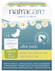 Natracare Ultra Pads Regular - Maandverband - 14ST