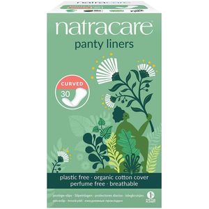 Natracare - Panty Liners Curved - Inlegkruisjes - Plasticvrij - Biologisch Katoen