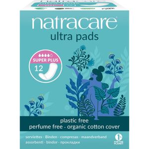 Natracare Maandverband Ultra Pads Super Plus 12 stuks