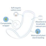 Natracare Incontinentieverband Plus 16 stuks