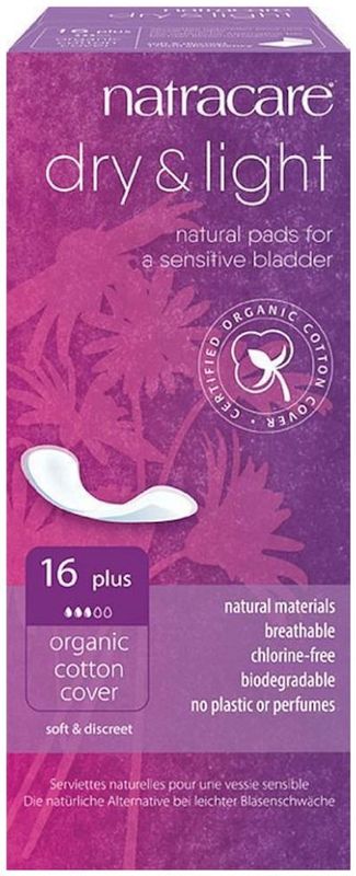 Natracare Incontinentieverband Plus 16 stuks