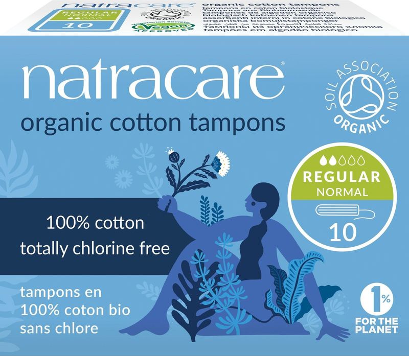Natracare Tampons Katoen Normaal - 10 stuks
