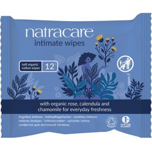 Natracare - Intiem Hygienische Doekjes - 12 Stuks