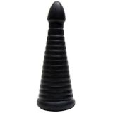 Doc Johnson TitanMen Buttplug/anaaldildo Intimidator zwart - 27,94 cm