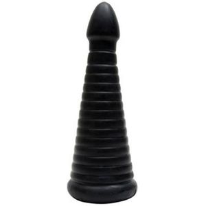 Doc Johnson TitanMen Buttplug/anaaldildo Intimidator zwart - 27,94 cm