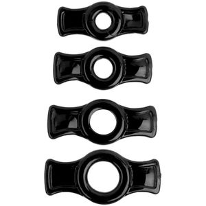 TitanMen Penis Ring Set - Black