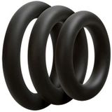 OptiMALE C-Ring 3 Set Black Thick
