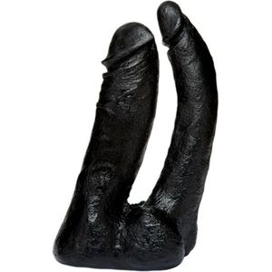 Doc Johnson - VacULock CodeBlack Dubbele Penetrator - Zwart