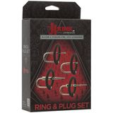KINK - Penis Ring & Plug Set