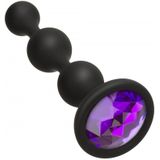 Doc Johnson - Booty Bling - Booty Bling - Wearable Silicone Beads - Purple