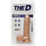 The D - Perfect D - 7 Inch with Balls - Firmskyn - Flesh