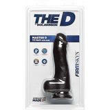 The D - Master D - 7.5 Inch w Balls Firmskyn - Chocolate