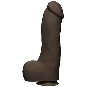 The D - Master D - 12 Inch With Balls Ultraskyn - Chocolate