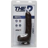 Uncut D - 9 Inch with Balls - FIRMSKYN - Chocolate