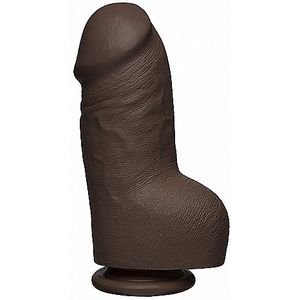 Fat D - 8 Inch with Balls - FIRMSKYN - Chocolate