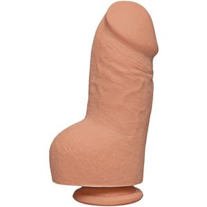 Doc Johnson Fat D - Realistische ULTRASKYN Dildo met Ballen - 20 cm flesh